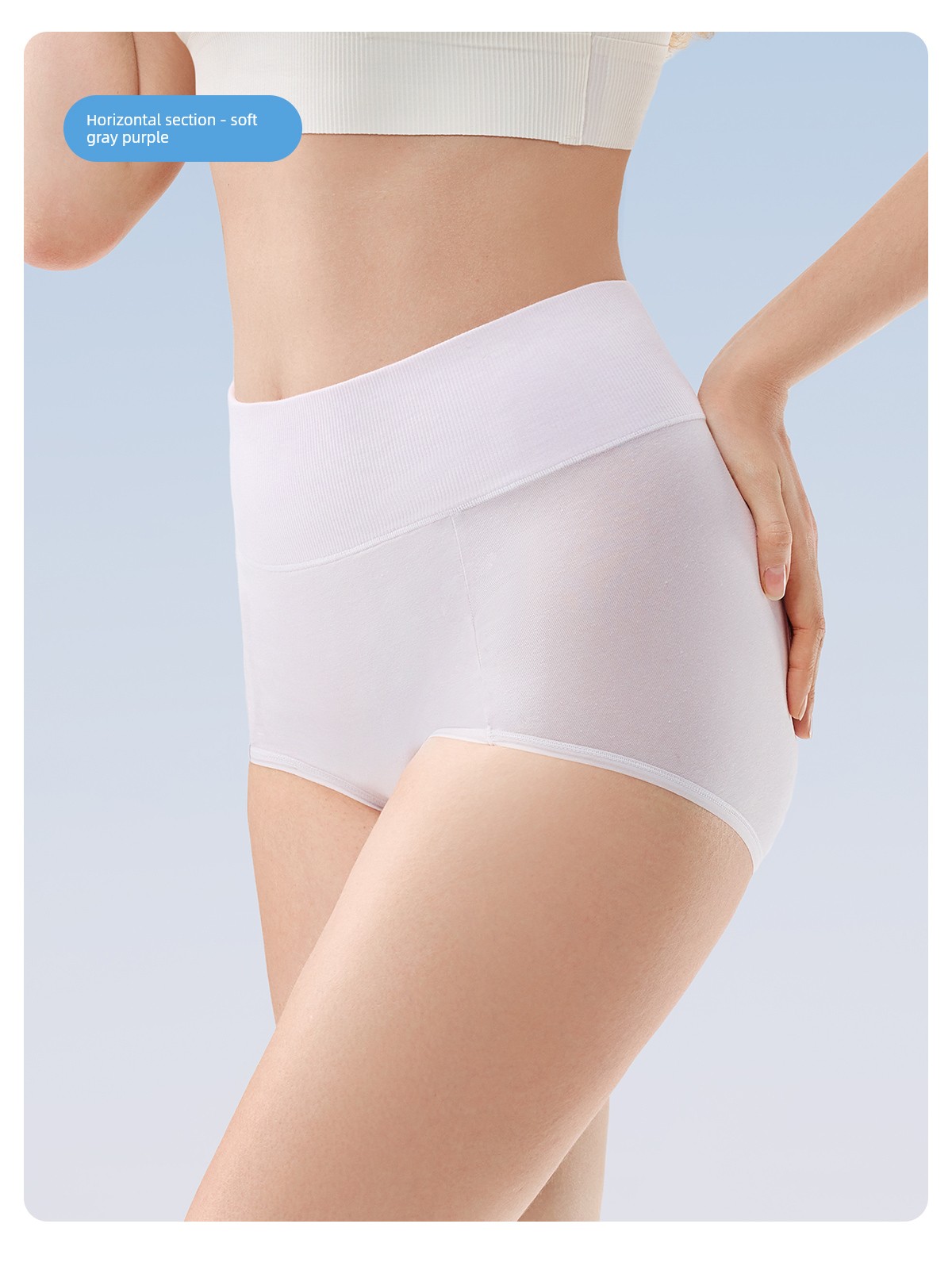 Jq Jingqi Postpartum High-Waisted Cotton Panties, Non-Abrasive, Extended Crotch, Tummy Control, Specially Designed for Cesarean Section during the — 32