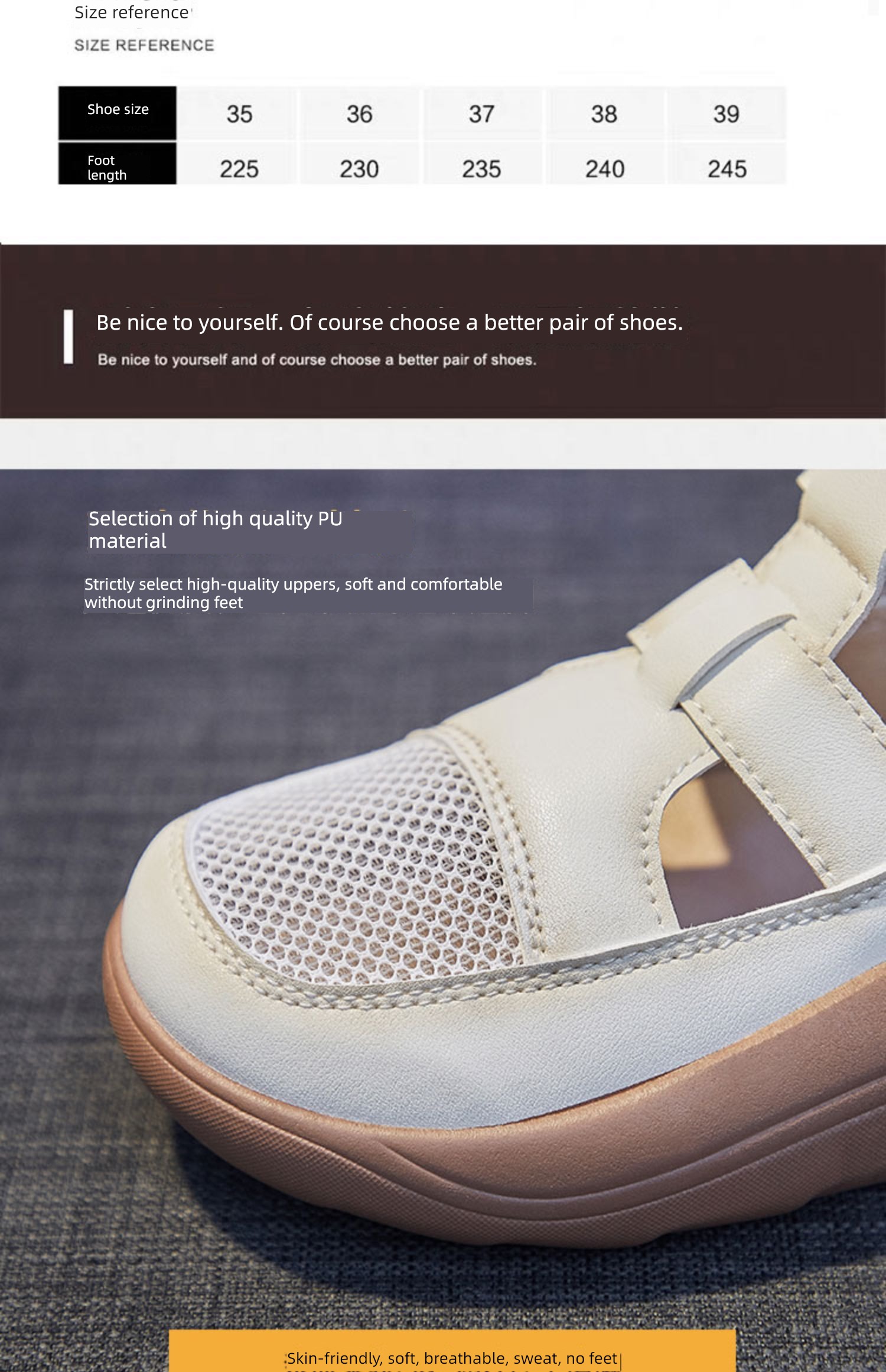Korean version Versatile Mesh surface breathable Hollow out Baotou Sandals
