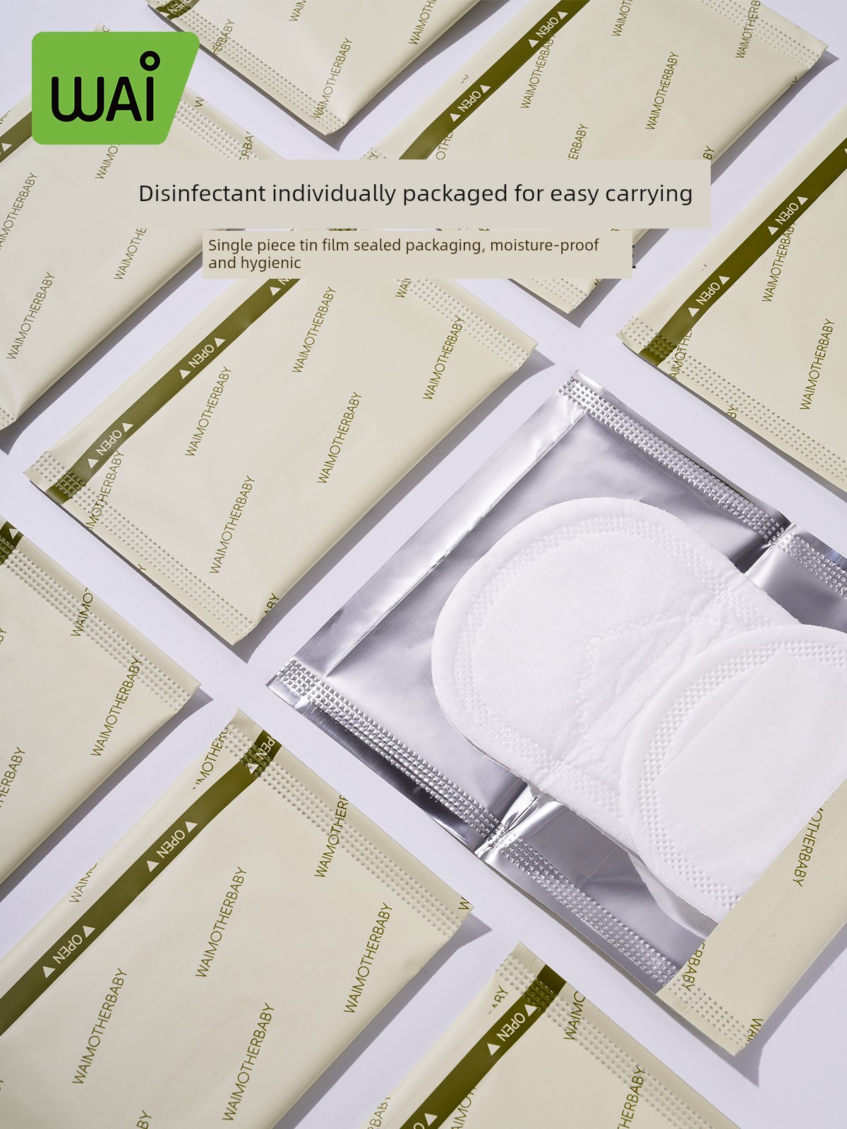 Wowai Maternity Sanitary Pads, Maternity Sanitary Napkins, Pregnancy Pads, Leak-Proof Widened and Lengthened Nursing Pads — 5