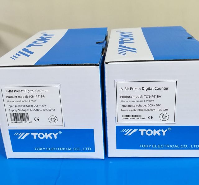 TCN-P41B TCN-P61B Tokisaki TOKY original CA8 preset electronic counter code extraction and setting chopstick machine