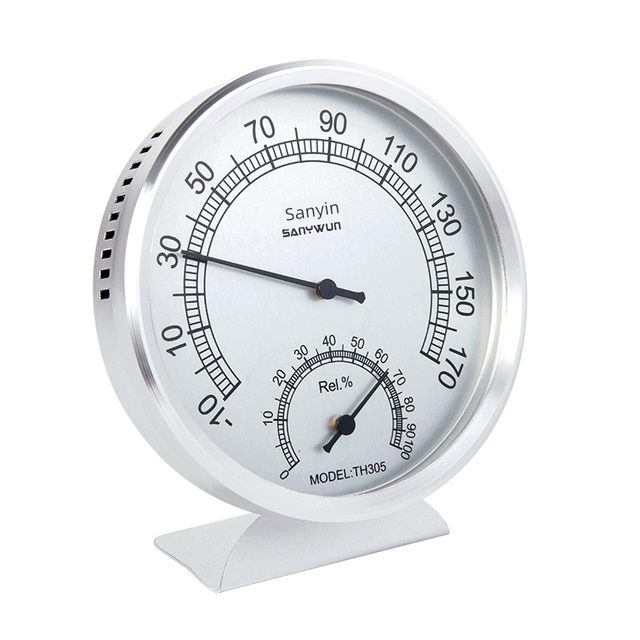 Sanyin Precision Commercial Fermentation Temperature and Humidity Meter Household High Temperature Baking Oven Thermometer Industrial Metal Hygrometer