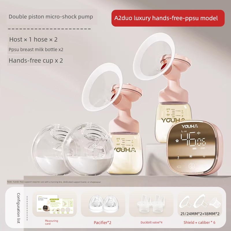 Bilateral YOUHA of Hands-Free A2s Breast Milk Breast Pump — 2