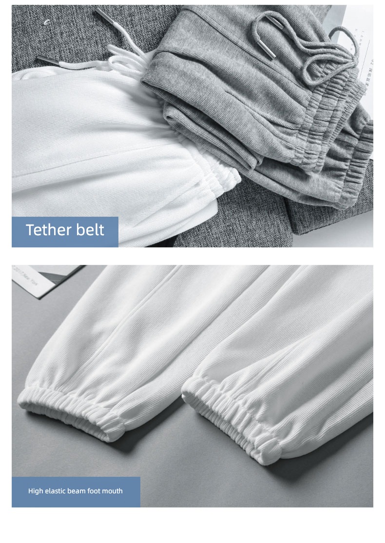 Spring and Autumn radish little chap leisure time grey Sports pants