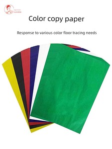 Color Carbon Paper A4 Single-Sided Jingyun Pavilion Cloisonne Enamel Painting DIY Material Line Drawing Suitable for Dar