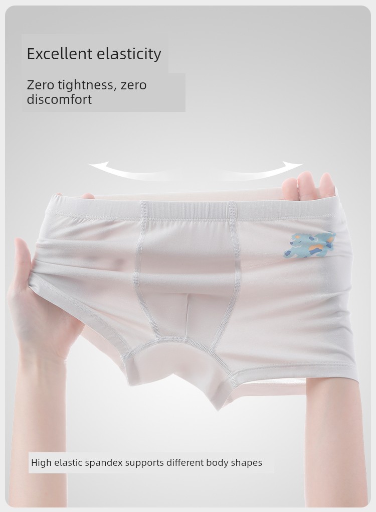 Yeehoo Children's Underwear for Girls, Modal Boxer Briefs, Antibacterial Shorts for Older Children, 2026 Spring and Autumn New Model — 11