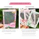 Printed hard card cover laminate concert ticket protection case ticket clip small card poker protection storage high transparency materials