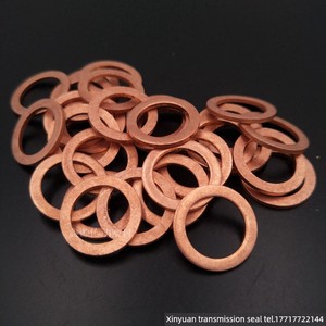 Copper Gasket 1.5mm Thick Red Copper Sealing Gasket Annealed M4678101214161718202224262732