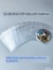 Zhengfei 12 silk bar self-sealing bag soft silky cpp ultra transparent self-adhesive bag protective cover badge card storage