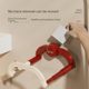 Bathroom washbasin storage rack wall-mounted without punching foldable retractable washbasin rack household universal storage tool