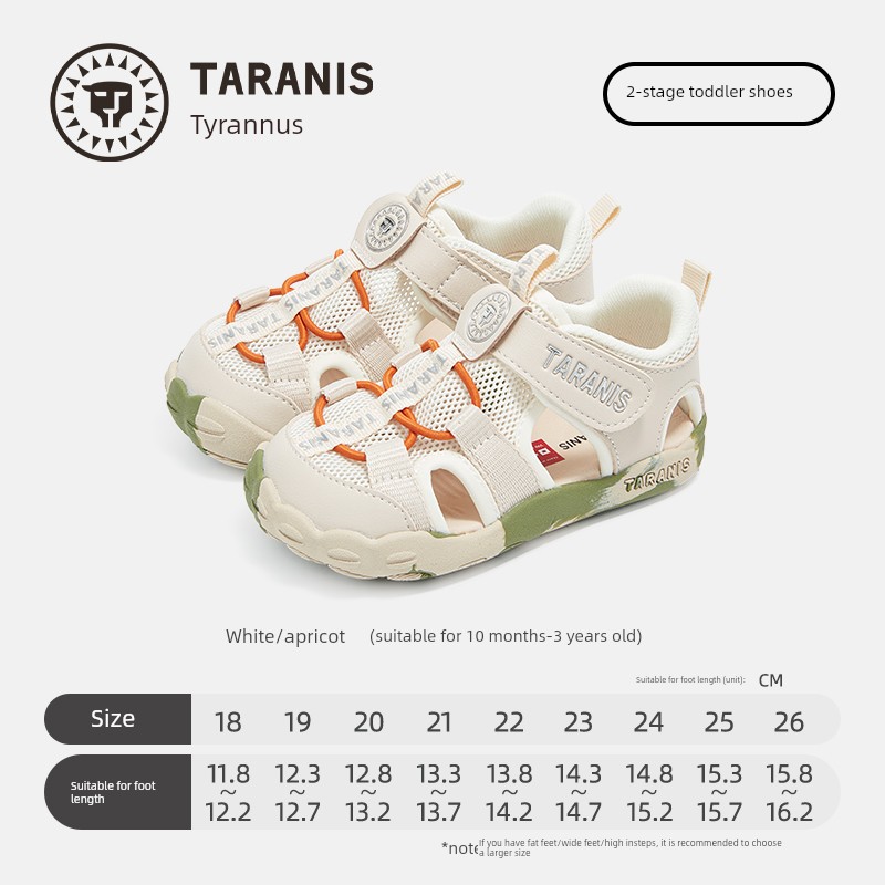 Tyrannis Summer New Cute Claw Series Toddler Sandals for Boys, Anti-Kick Functional Shoes, Breathable Girls' Shoes — 2