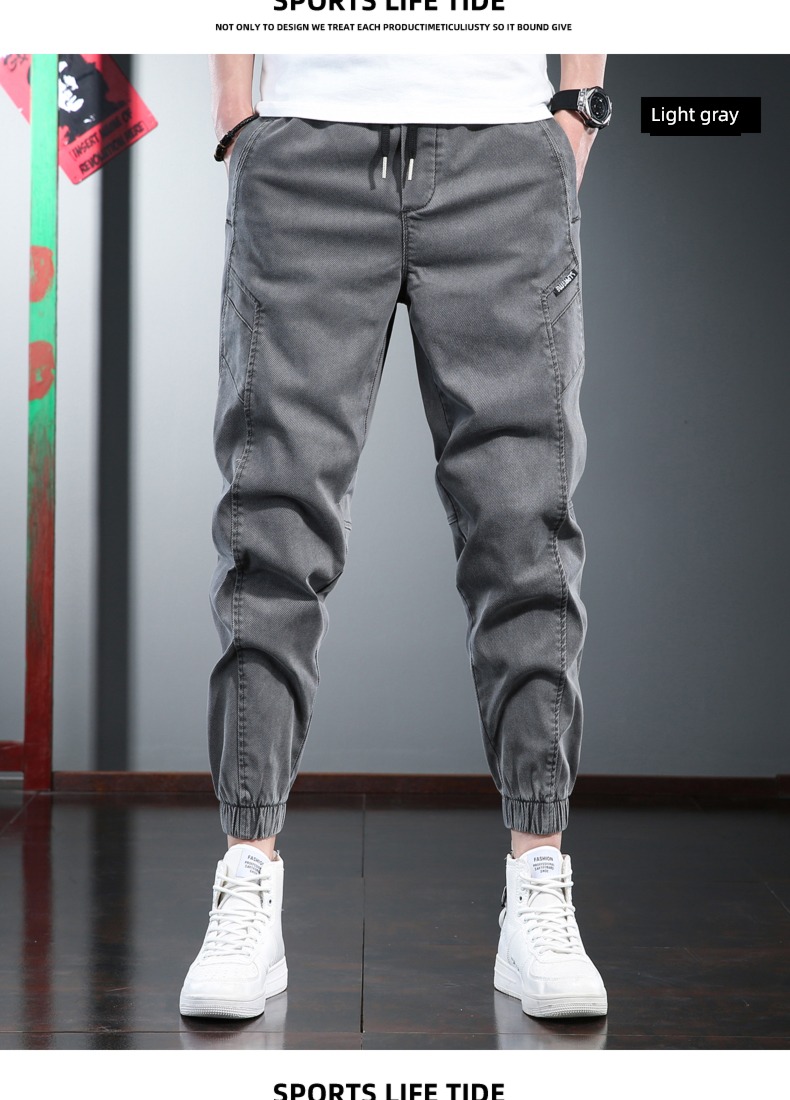 Spring and Autumn solar system Straight cylinder easy man Jeans