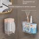 Wet tissue storage box without hole punching bathroom wall-mounted storage box toilet tissue box light luxury cardboard box wet wipe box