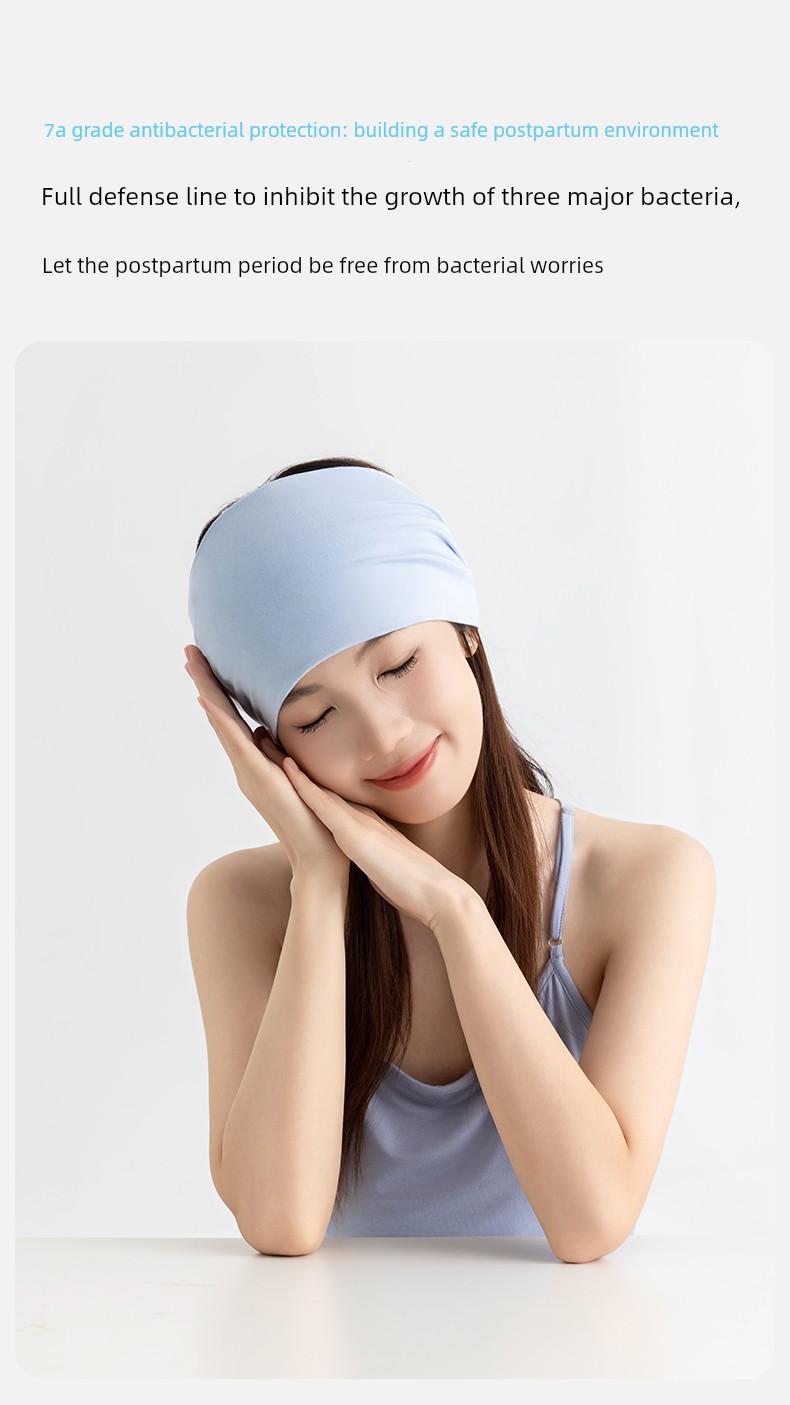 Maternity Postpartum Headband, Headscarf, Hat, Thin Style, Antibacterial, Windproof, Breathable for Pregnant Women, Autumn Postpartum Forehead Protection — 11
