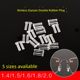 Frameless glasses accessories frame double glue plug plastic screw plastic plug frameless plastic plug 5 types available