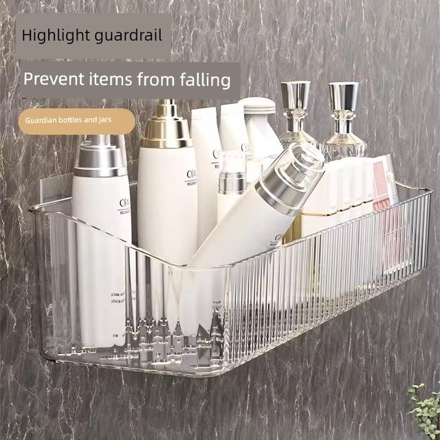 Bathroom storage rack Bathroom toilet toilet toilet without punching wall hanger toilet toilet wall cosmetic storage rack