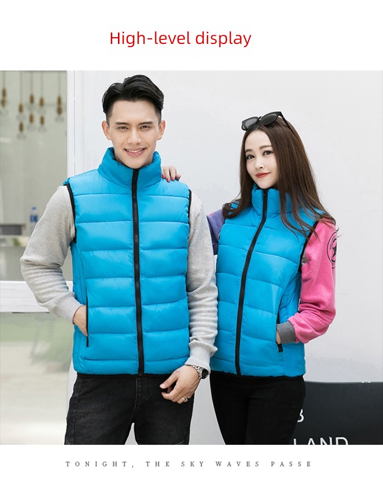 men and women Taekwondo national team winter Down cotton Vest