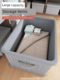 Clothing storage box with lid Household wardrobe Layered clothing toys finishing box Pants storage tool Storage box