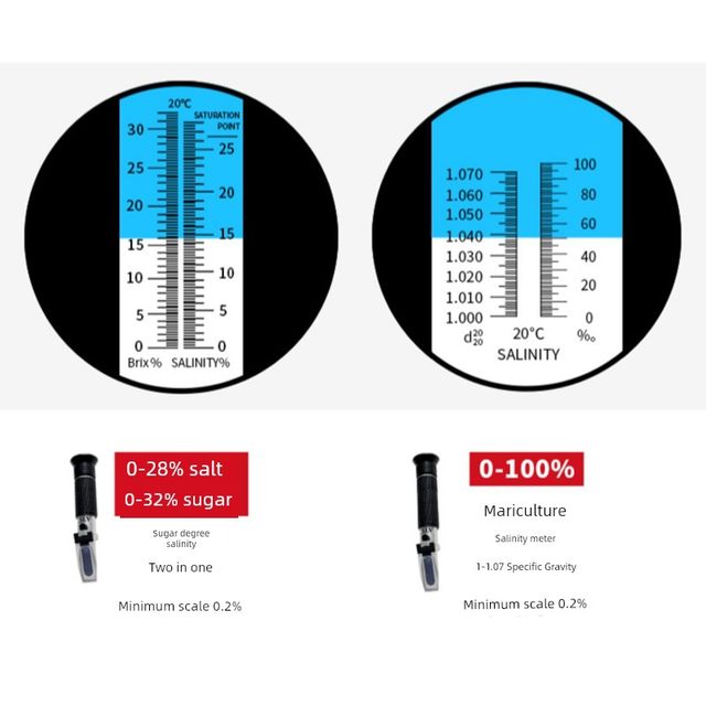 Digital sugar meter Electronic fruit sugar meter High-precision refractometer Watermelon sugar measurement sweetness test instrument