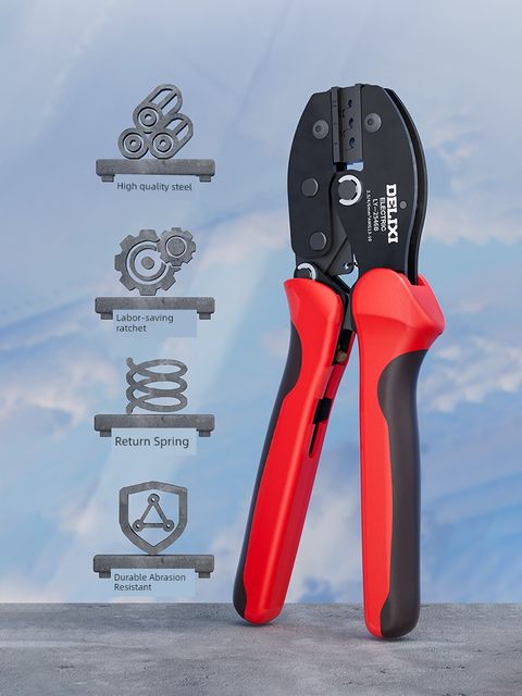 Delixi mc4 photovoltaic special wire crimping terminal mc40 connector disassembly tool pliers wire cutters