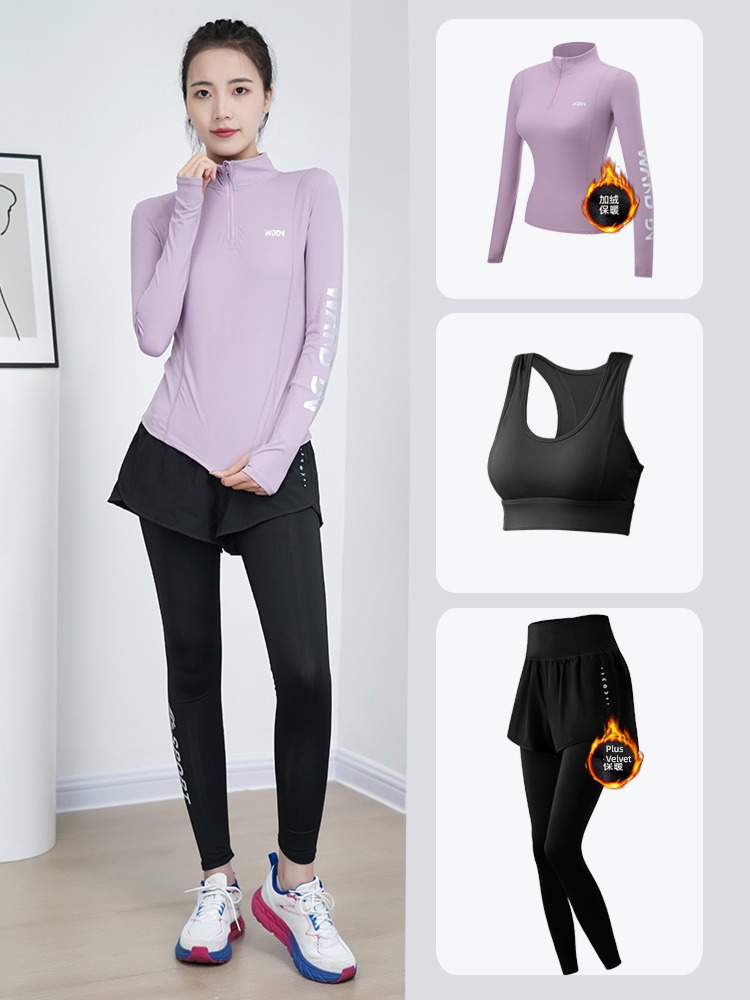 Body control suit female Self-cultivation Show thin Long sleeve Yoga suit
