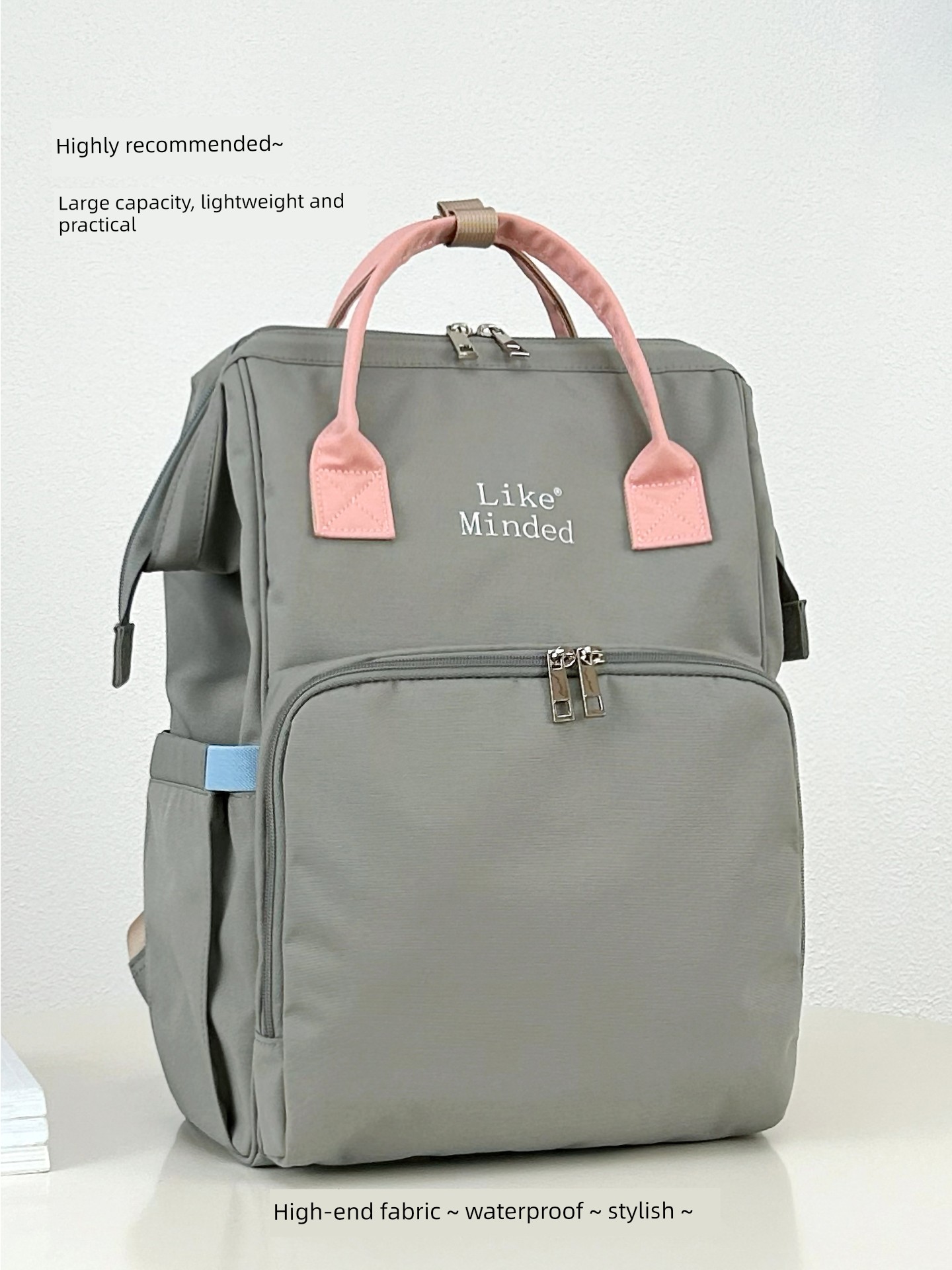 New Style Mommy Bag Backpack for Mother and Baby Outings, Lightweight, Good-Looking, Large-Capacity Backpack, Multi-Functional Mommy Bag