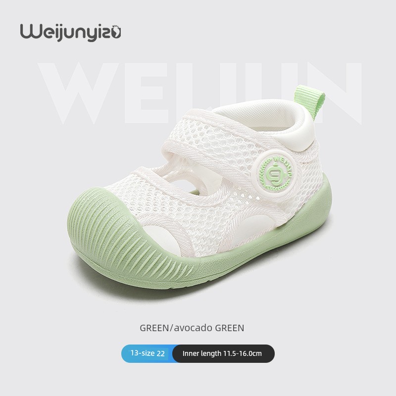 Baby Girl Summer Soft Bottom 3 Years Old Mesh Toddler Shoes — 1