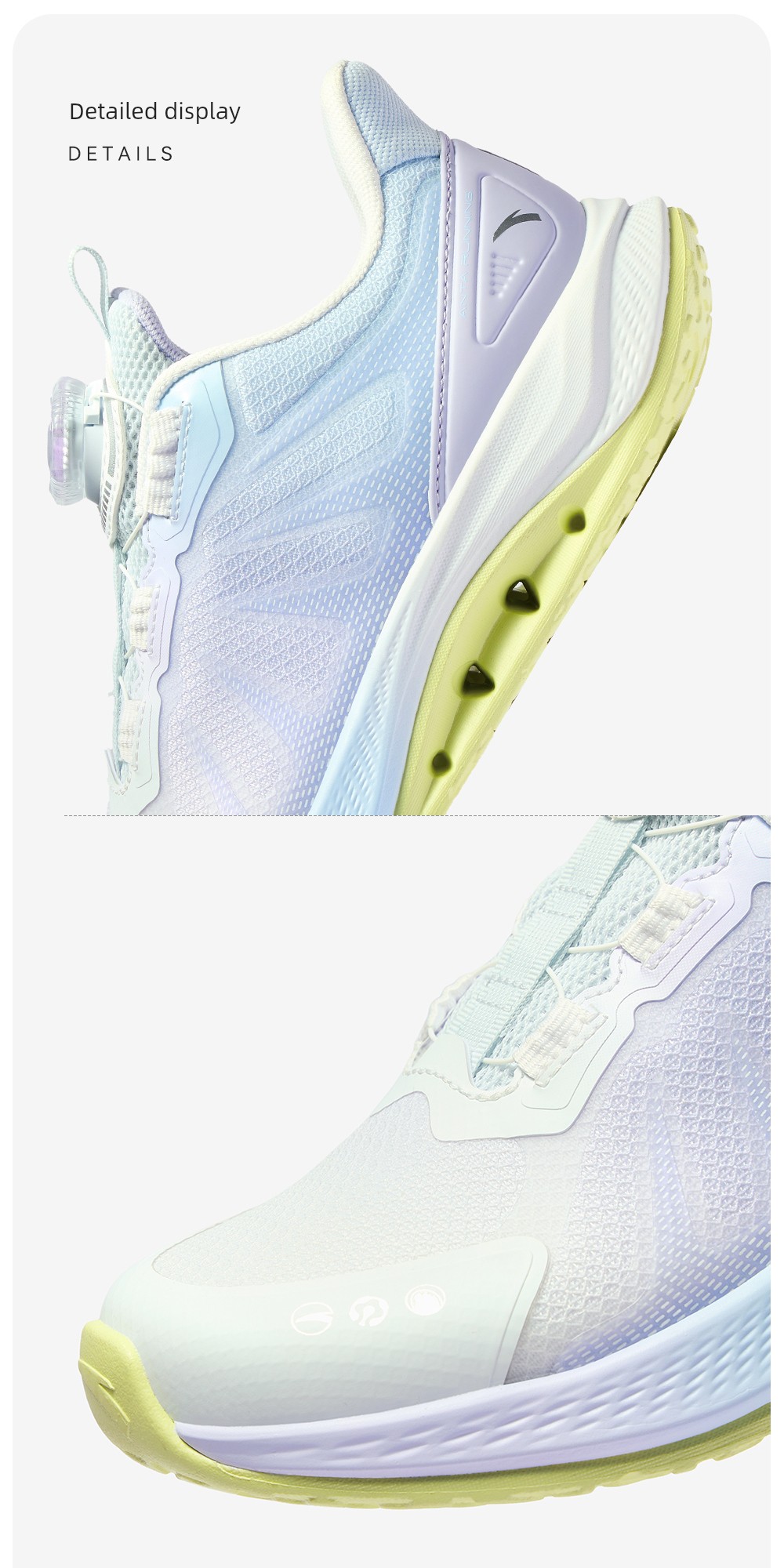 Anta Children's Foot Bridge Technology 2.0 Arch Development Running Shoes 2026 Autumn New Girls' Shoes Professional Sports Shoes — 19
