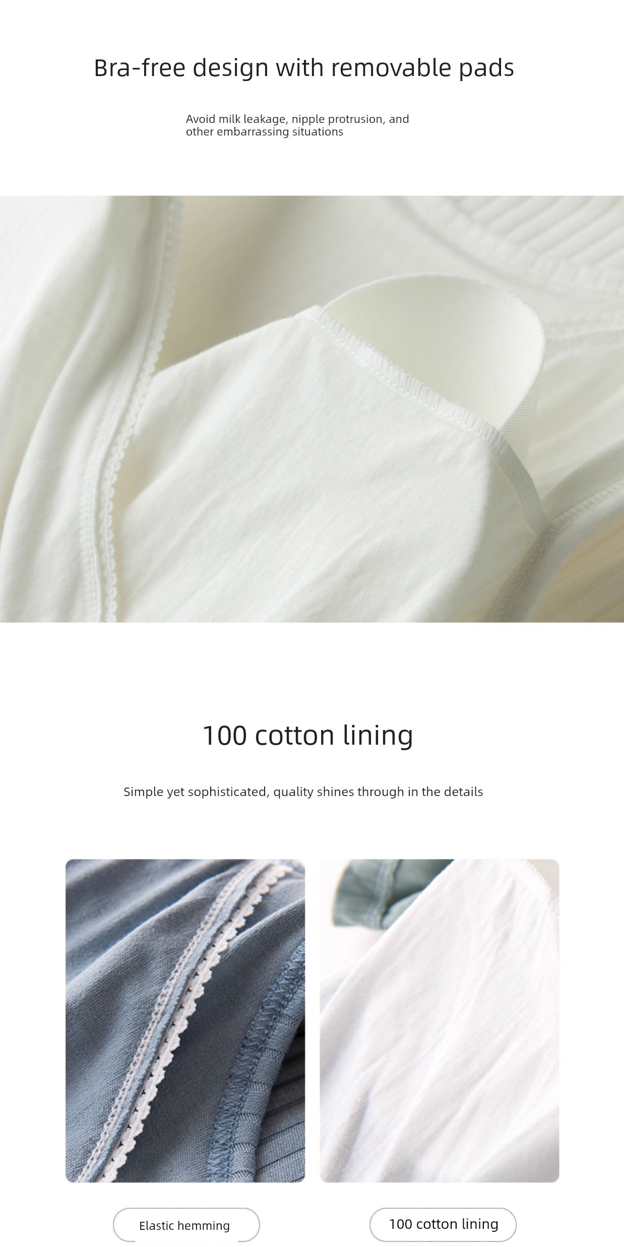 Breastfeeding Vest for Pregnant Women, Modal Undershirt for Pregnancy, Suitable for Breastfeeding, Thin Style for Autumn, Winter, and Summer — 5
