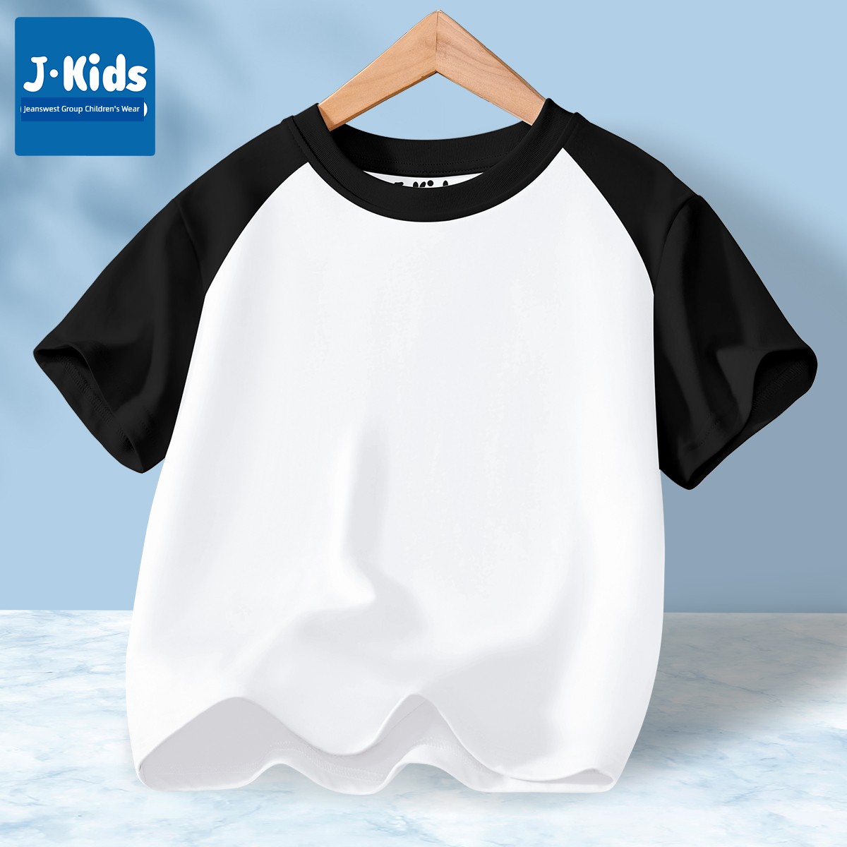 Zhenvis J. Kids Kids White Short Sleeve Summer Pure Cotton Three-Proof Half Sleeve Pure Color New Arrival Boys Girl T-Shirt — 8