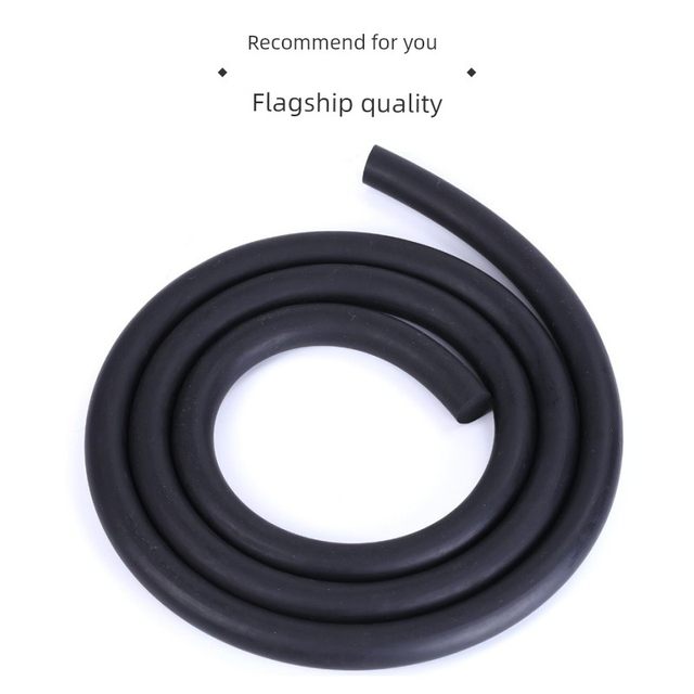 Dingqing rubber round strip black solid rubber rope round oil-resistant rubber strip NBR rubber product seal strip 2-30