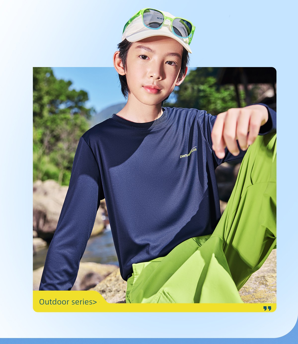 Hongxing Erke Quick Drying Clothes Sports Breathable Half Sleeve Children's Clothing — 43