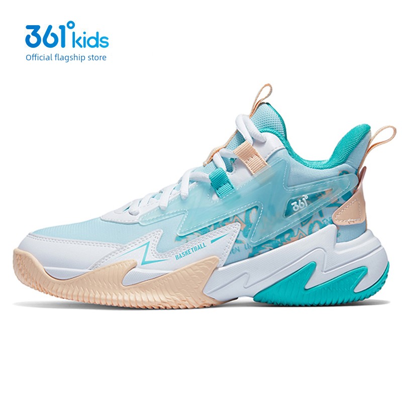 Brave Warrior | 361 Kidsren's Shoes, Boys' Basketball Shoes, Professional Practical Autumn New Breathable Youth and Kidsren's Sports Shoes — 2