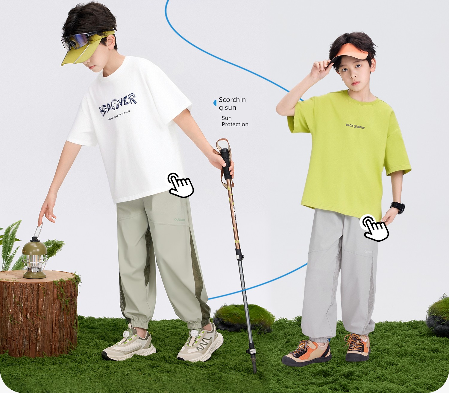 Zuoxi Children's Clothing Boys' Pants Summer Thin Quick-Dry Mosquito-Proof Pants for Kids and Teenagers 2026 New Model Big Kids Long Pants — 42