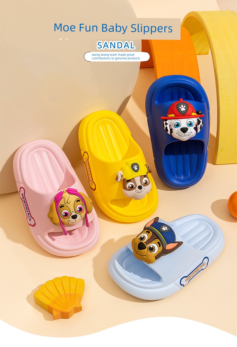 Paw Patrol Children's Slippers for Boys 2026 Cartoon Non-Slip Indoor Slippers for Girls and Boys Toddlers — 2