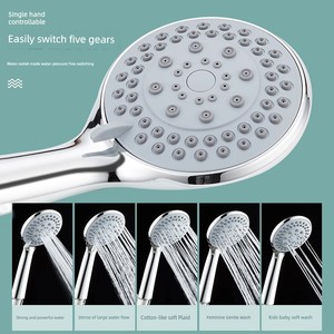 Large Water Output Coarse Hole Shower Head