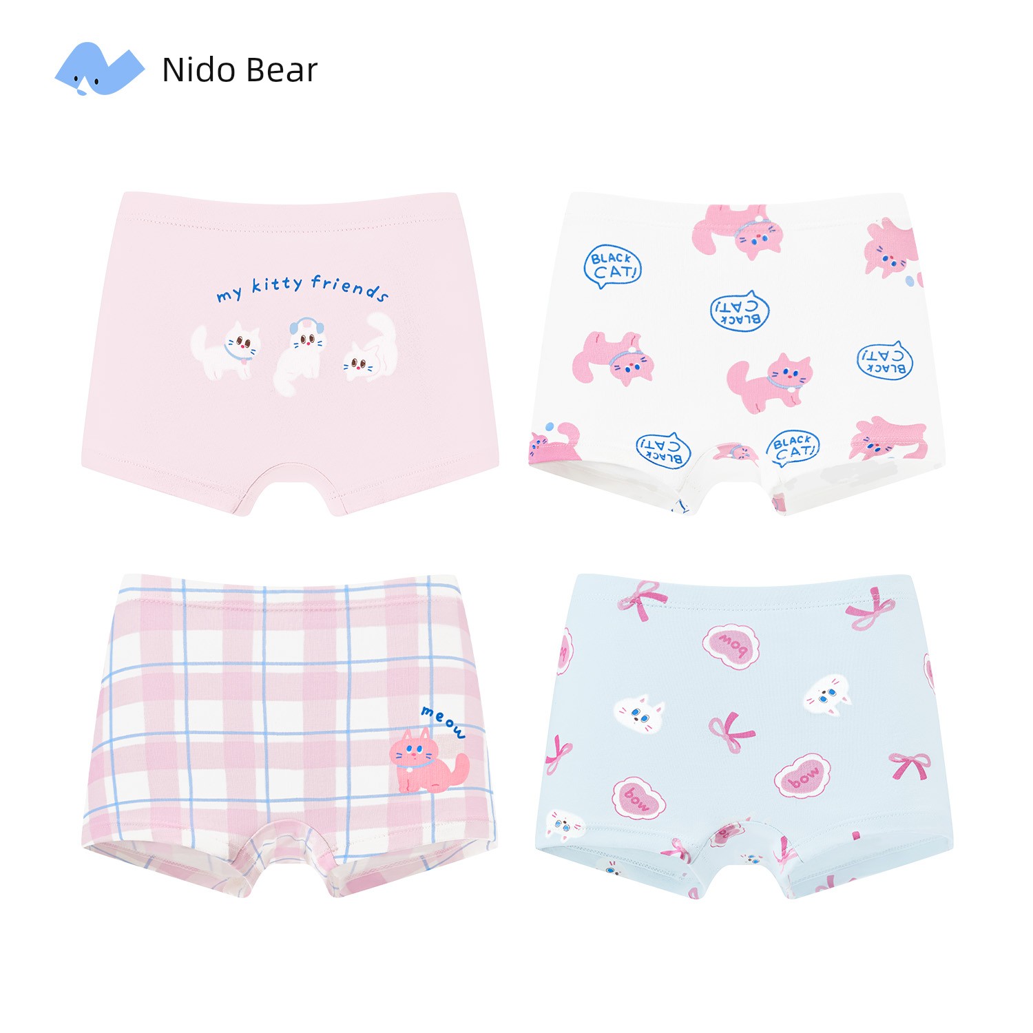 Niduoxiong Pure Cotton Baby Girl Children's Underwear — 2