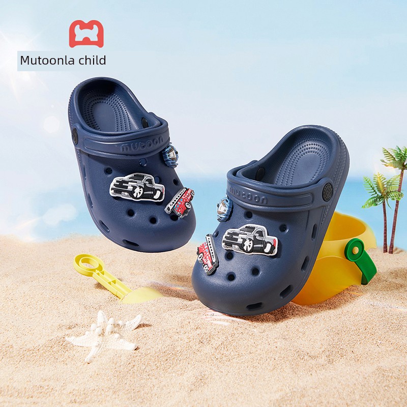 Children's Slippers for Indoor Use, New Summer Style for Boys, Clogs for Kids, Outdoor Sandals for Girls, Beach Shoes — 6