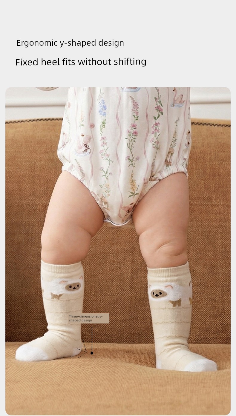 [New Product] Manxi Baby Socks That Don'T Constrict the Legs, Long Socks for Newborns, Children's Over-The-Knee Socks for Boys and Girls — 14