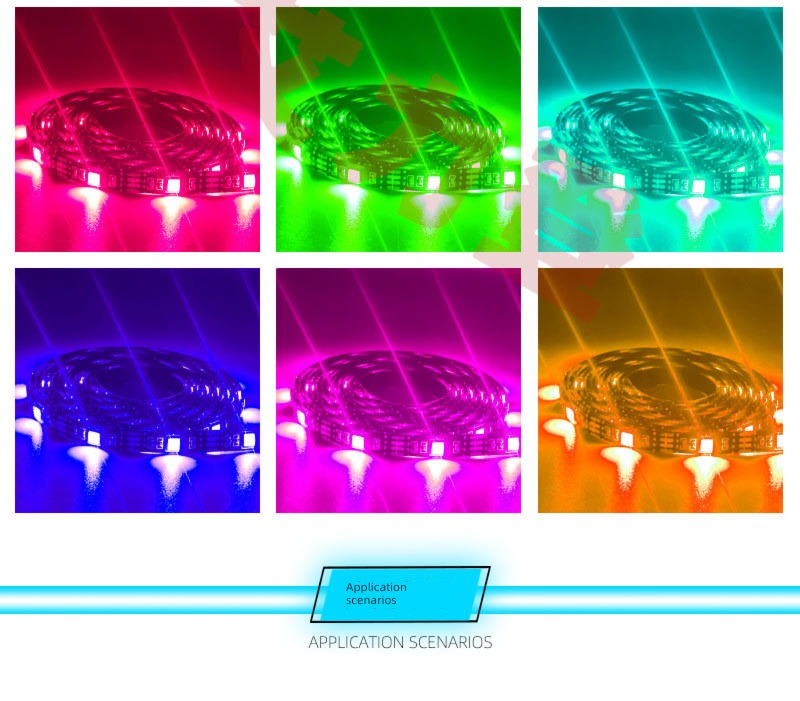 LED   Strip   Light   USB   Bluetooth   RGB   5V   LED   TV   background   IP 65