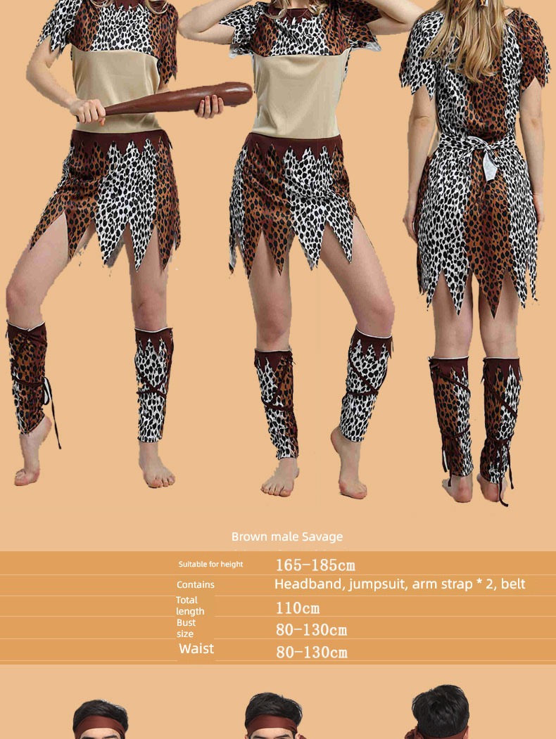 Women's money Indigenous people Africa original Halloween clothing