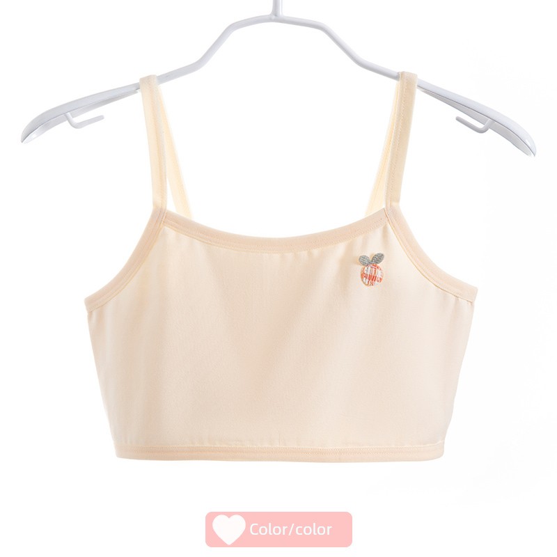 Girls' Underwear for 12-Year-Old Children in the Developmental Stage, Thin Cotton Bra for Young Girls, Elementary School Students' First Stage Children's — 4