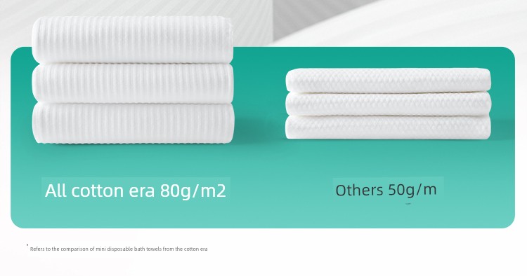 Pure Cotton Era Disposable Bath Towel, Pure Cotton Thickened and Enlarged Compressed Towel, Face Towel, Individually Packaged for Pregnant Women and — 13