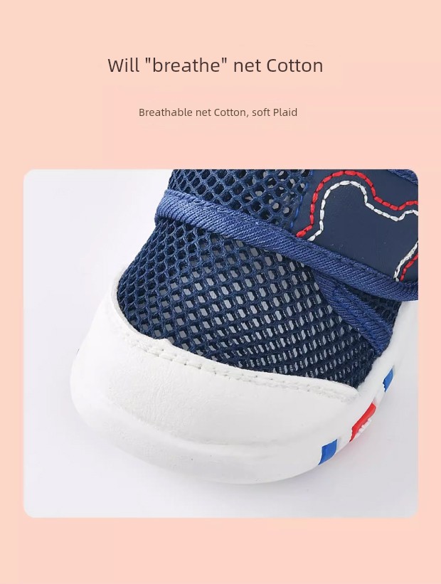Kechao Baby Summer Sandals Spring Toddler Shoes 0 to 2 Years Old Baby Boys and Girls Shoes Soft-Soled Baby Mesh Shoes — 6