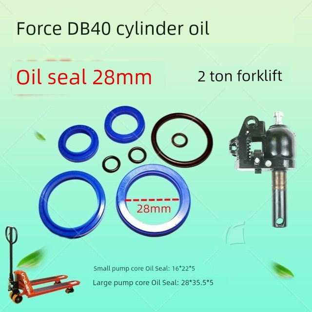 Nuoli manual forkli oil cylinder oil seal seal ring Niuli Ojindi Niu hydraulic oil pump repair package accessories