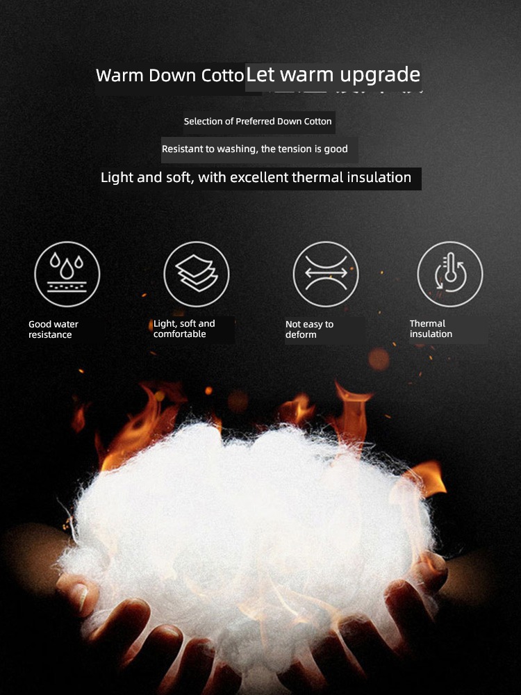 Autumn and winter Self-cultivation fashion youth keep warm comfortable Vest