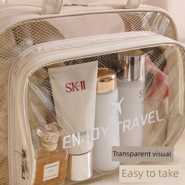 Waterproof large capacity wash bag dry wet separation swimming bag swimsuit beach bag sports fitness storage bag makeup bag