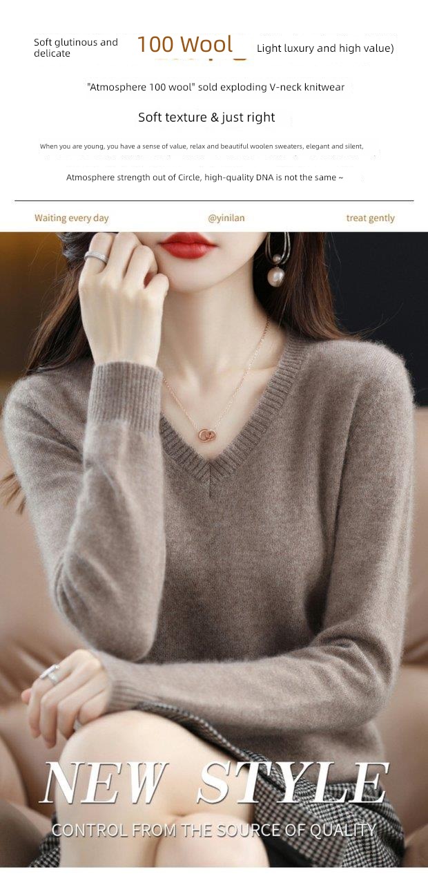 100% Autumn and winter easy Condom Long sleeve pure cardigan