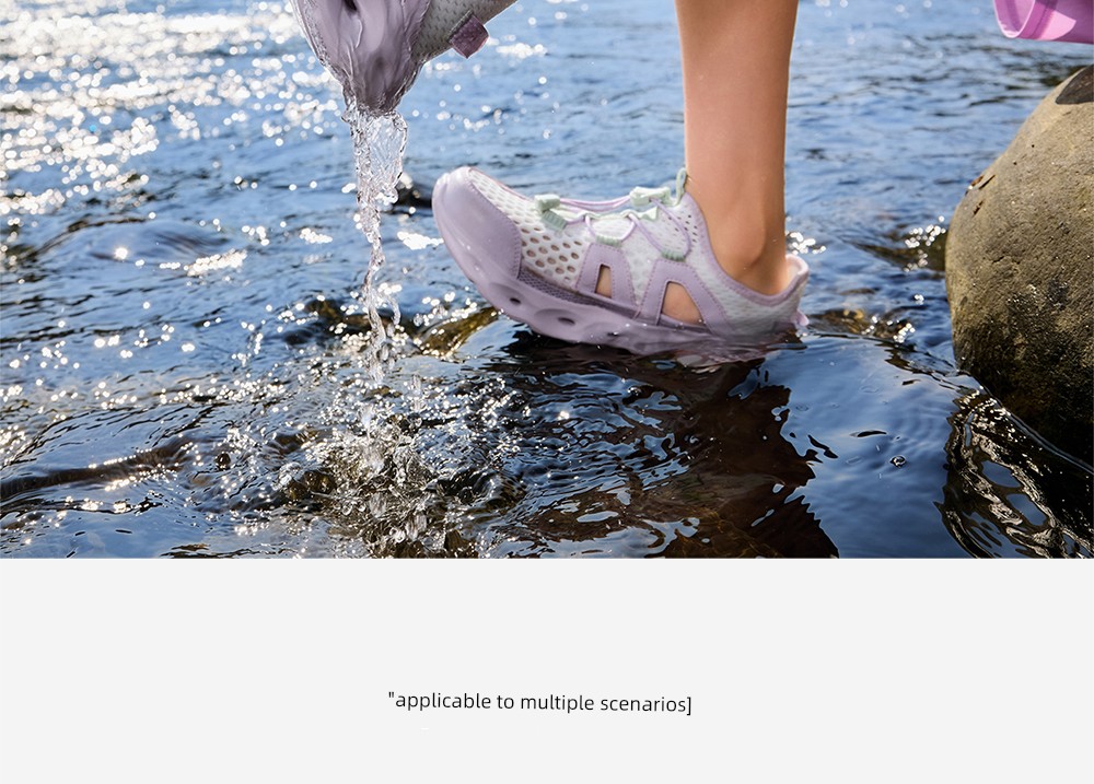King of Water Trampling | Anta Kidsren's Girls' River-Tracing Shoes and Beach Shoes 2026 Summer New Outdoor Mesh Sports Sandals — 30