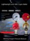 Sunrise Weixing Small Drop-proof Oxygen Propylene Pressure Reducer Pressure Gauge Argon Carbon Dioxide Pressure Reducer