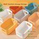 Desktop storage box Cosmetics plastic storage box Household miscellaneous snack storage basket Door kitchen finishing box